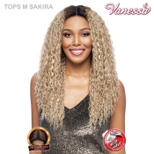 Vanessa Top Super Middle Part Lace Front Wig - TOPS M SAKIRA